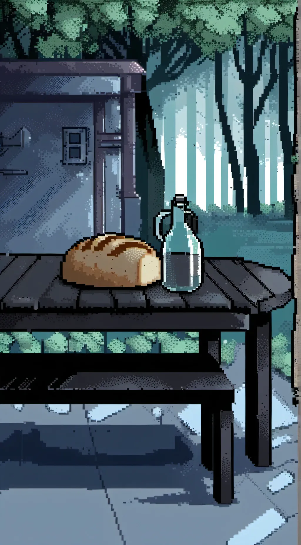 ai character: 🍞bread🍞 background