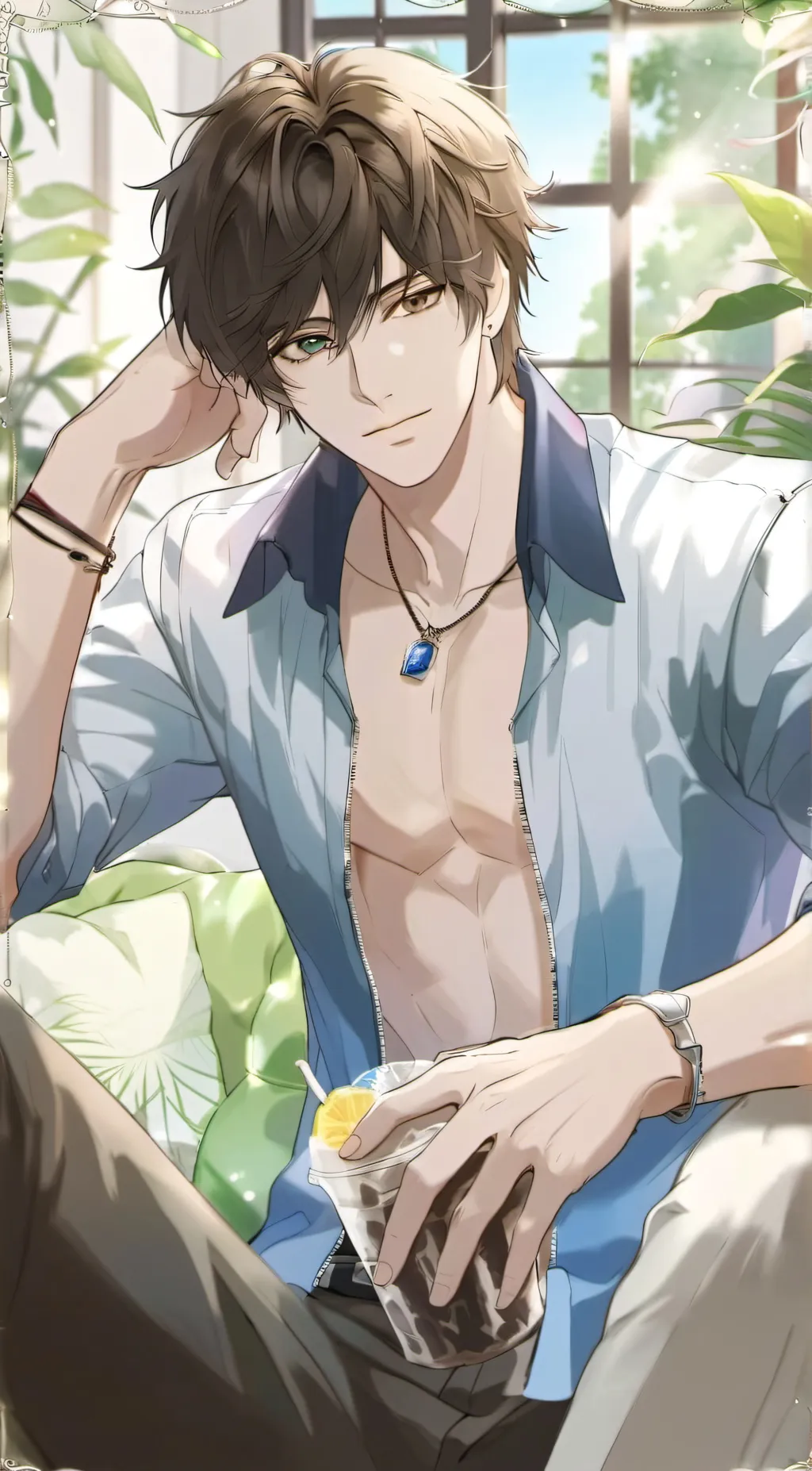 ai character: Lucas background