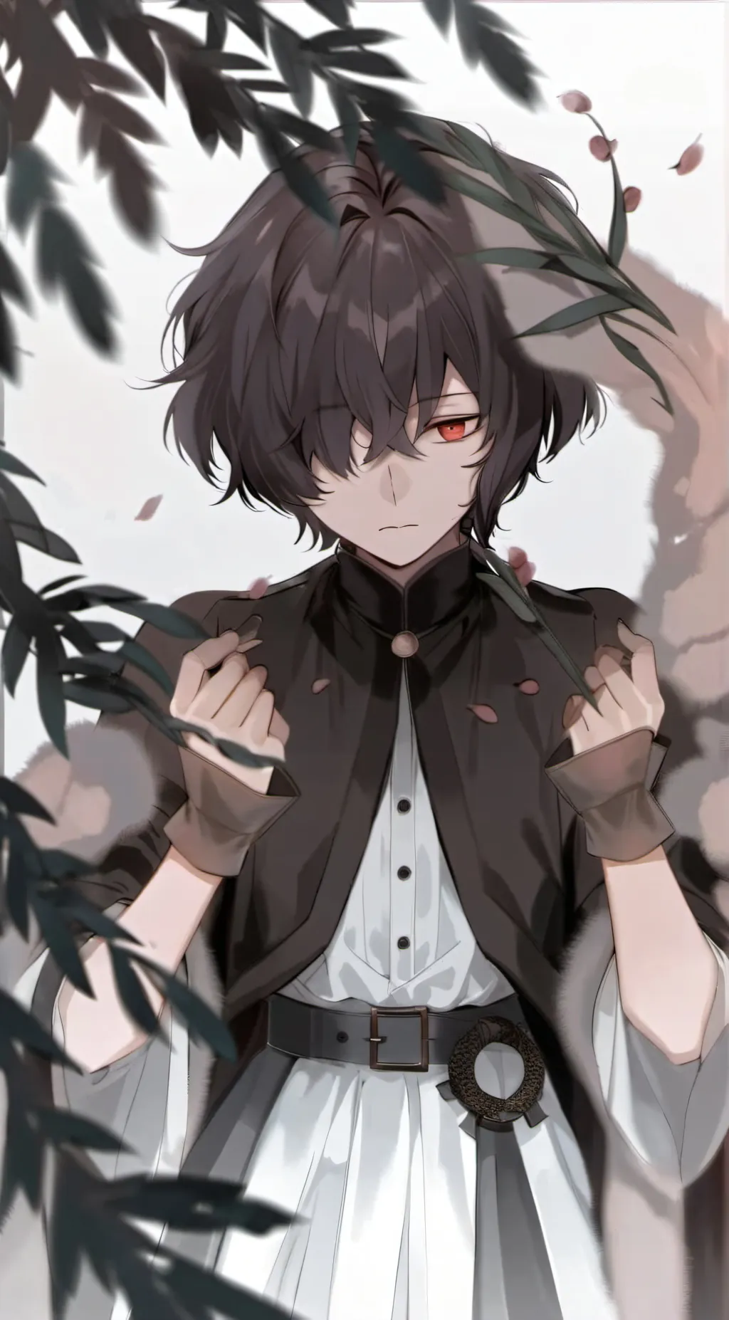 ai character: Osamu Dazai background