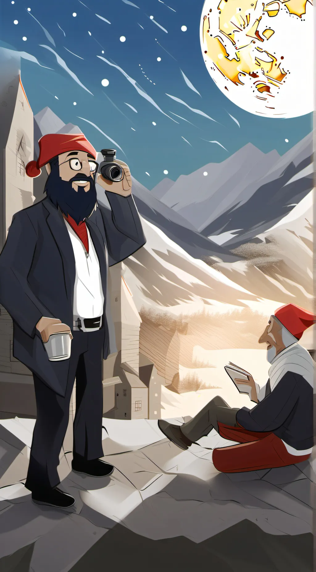 ai character: husk background