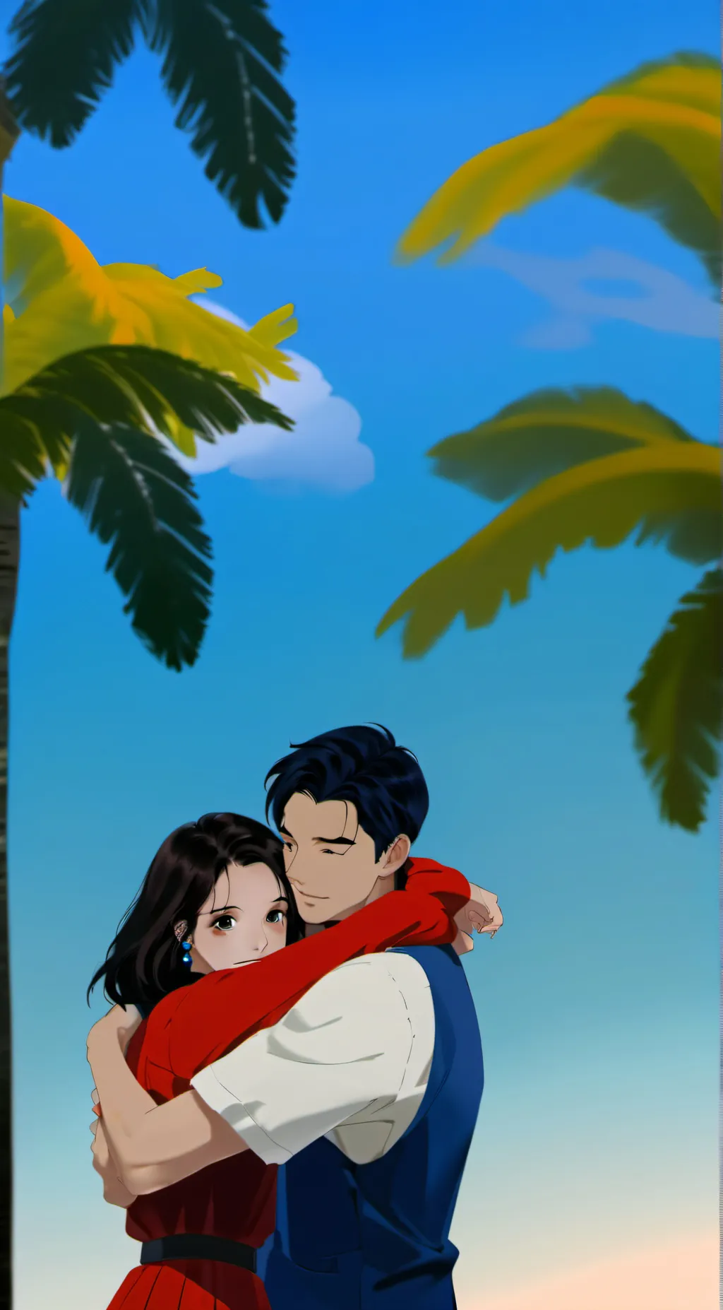 ai character: Bung bung and dani background