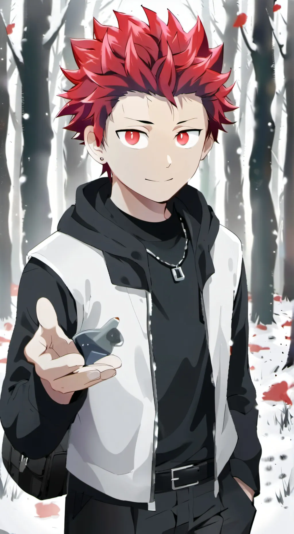 ai character: Kirishima background