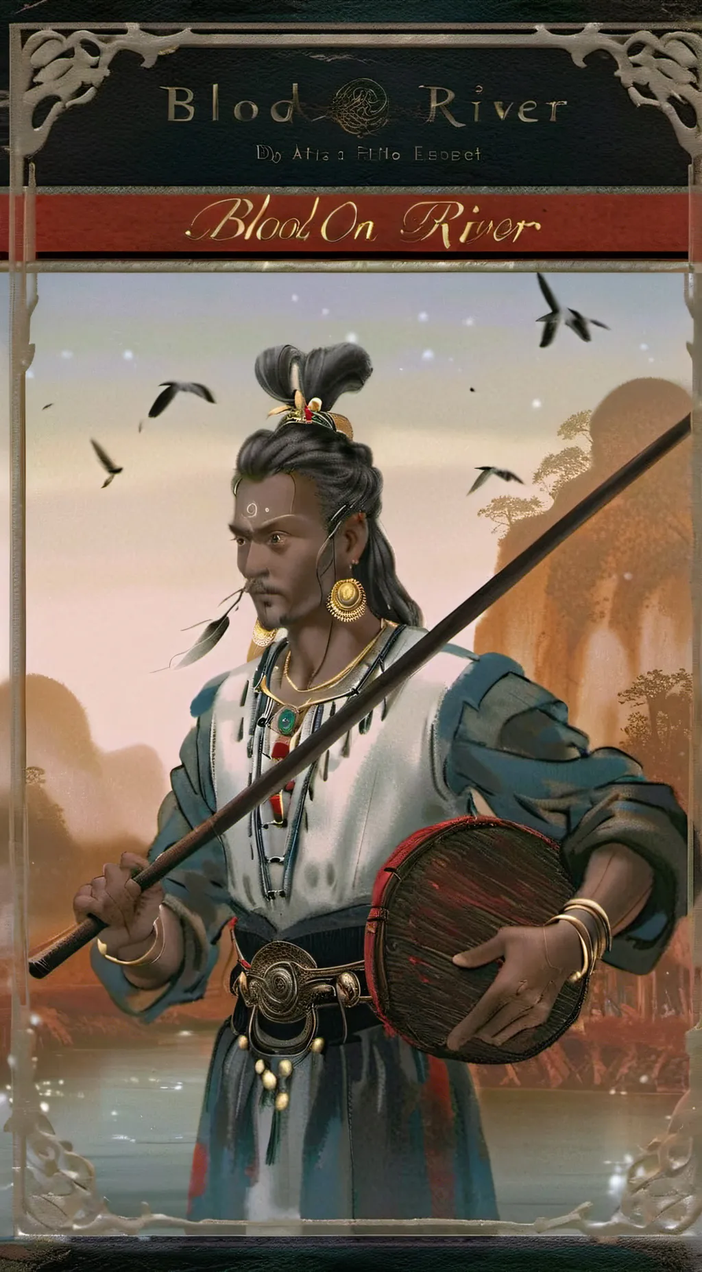 ai character: Blood On The River background