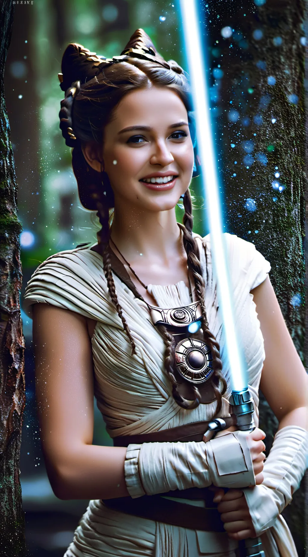 ai character: Padmee. background