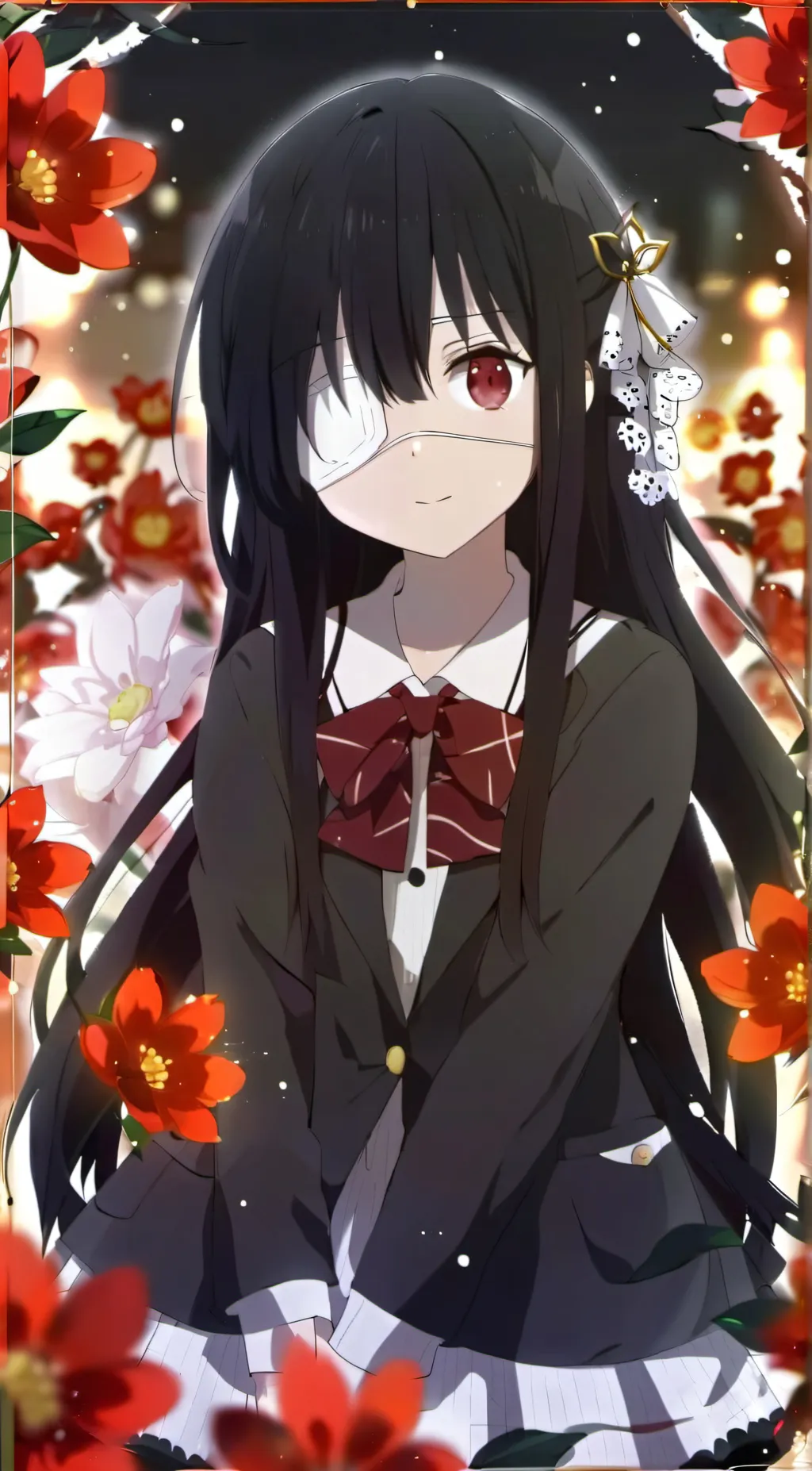 ai character: Saki  background