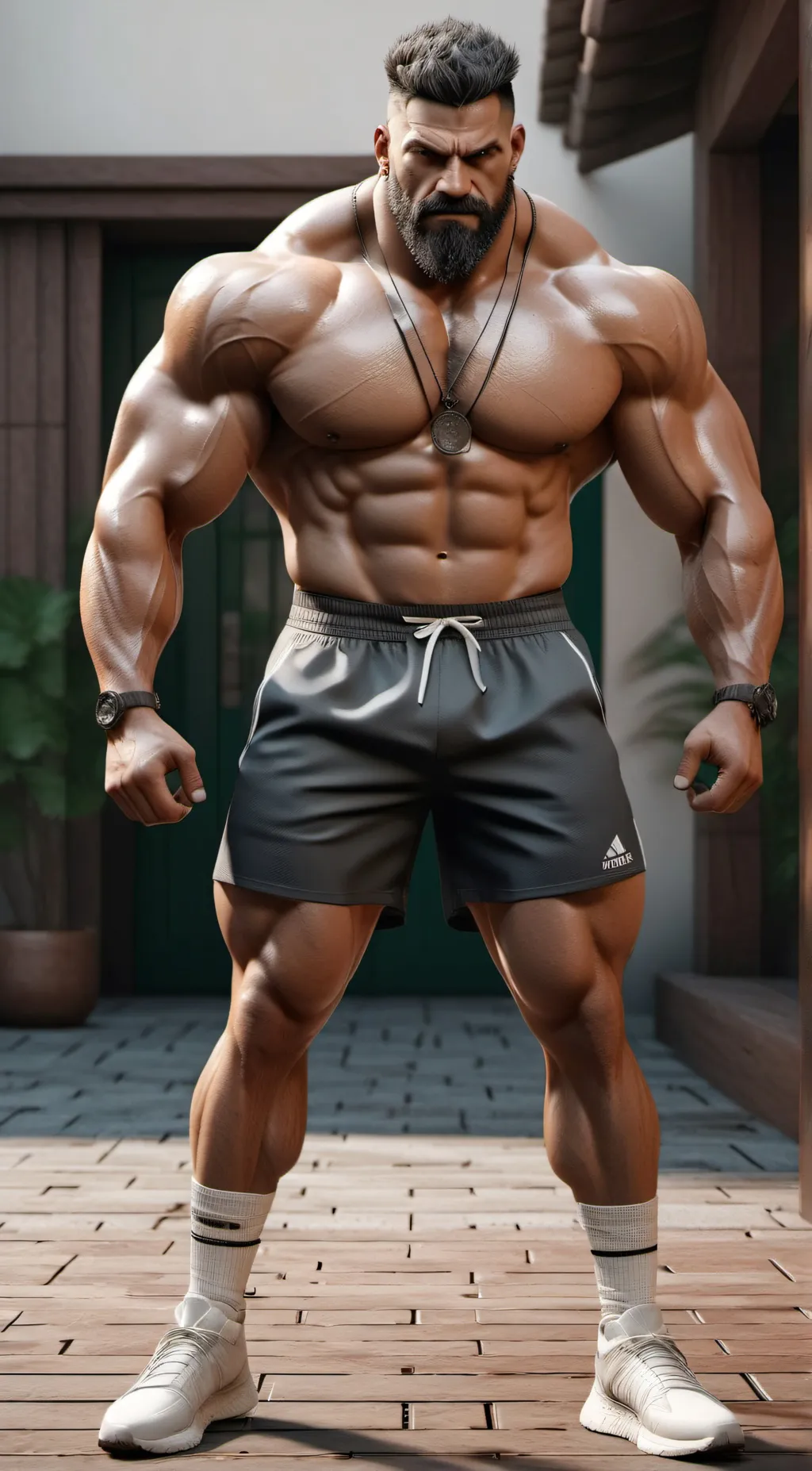 ai character: Mac background