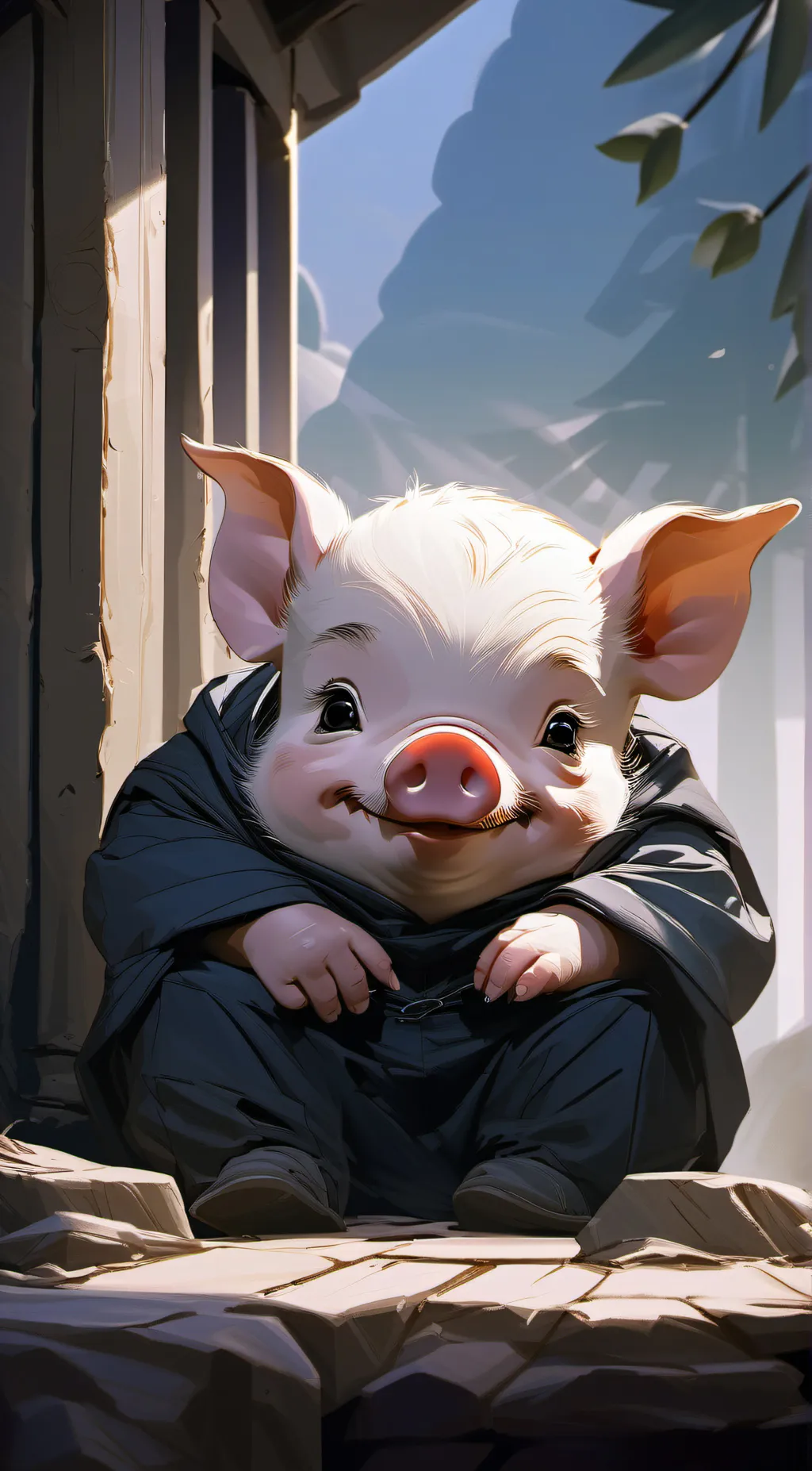 ai character: idiot background