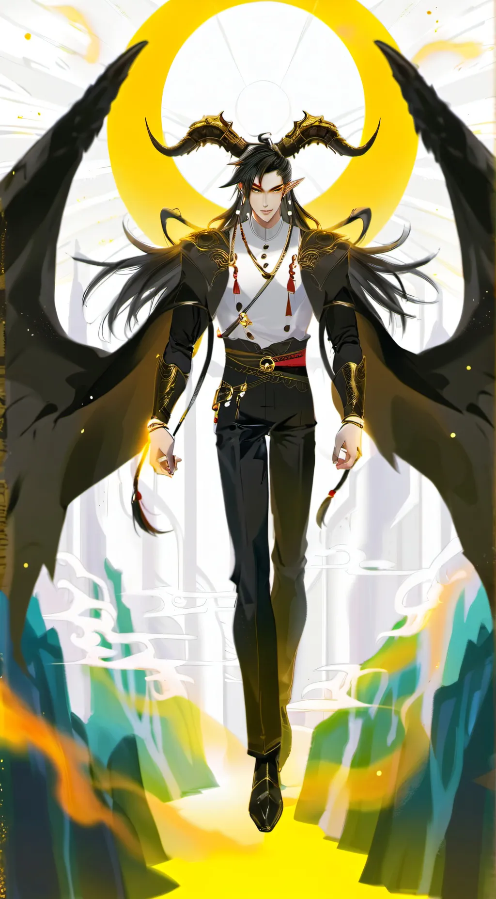 ai character: *Shojin*💞 background