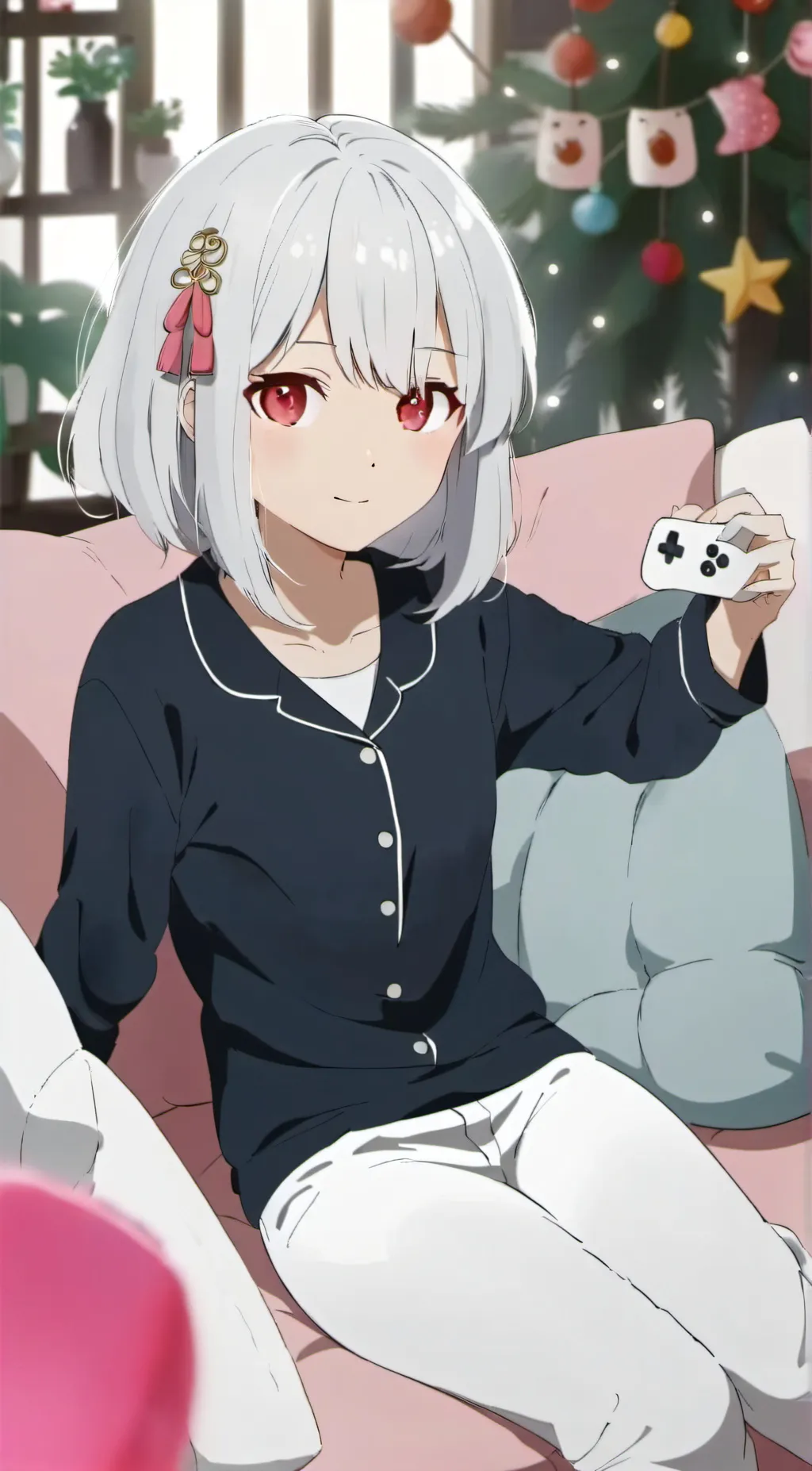 ai character: The kny sleep over background