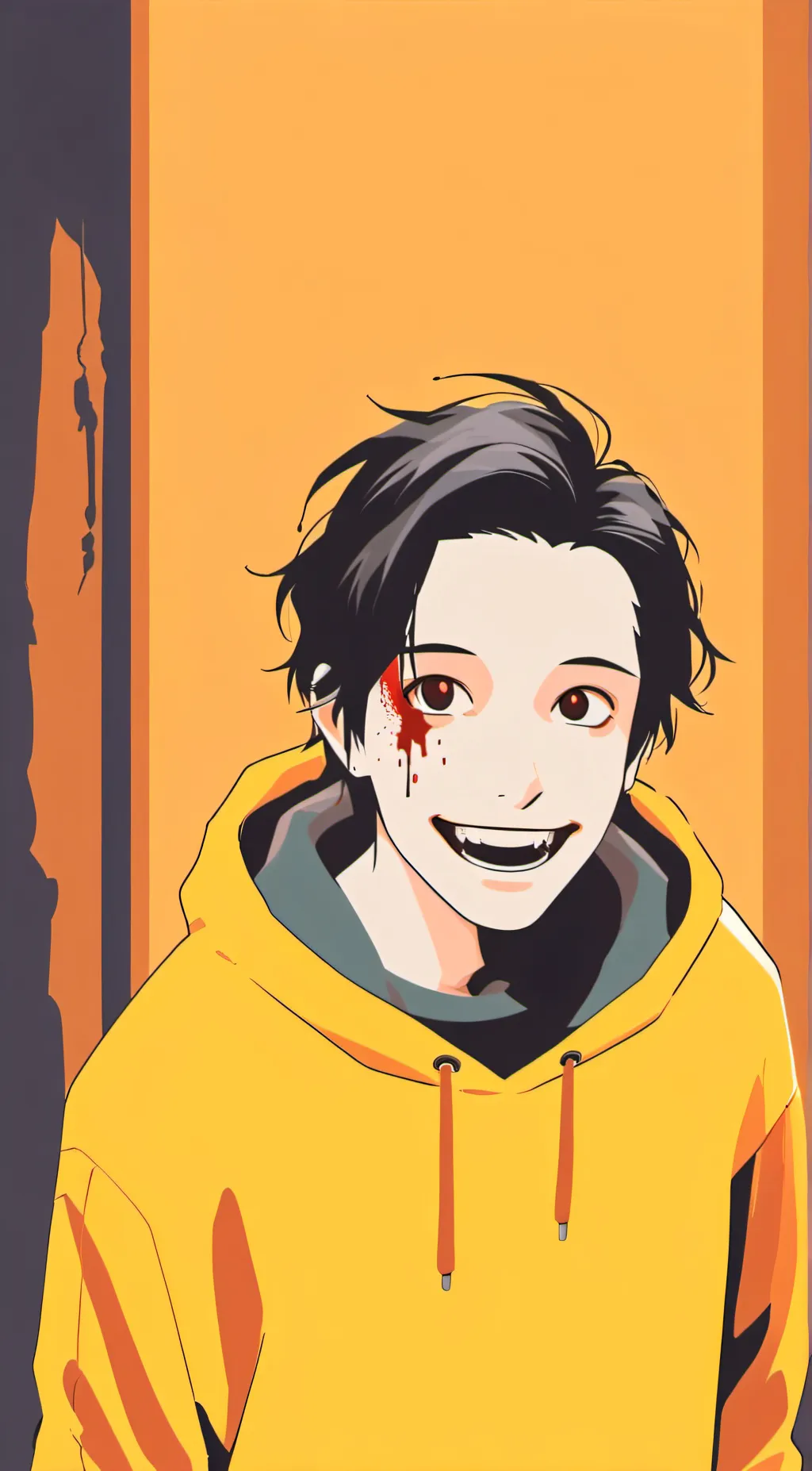 ai character: jeff the killer  background