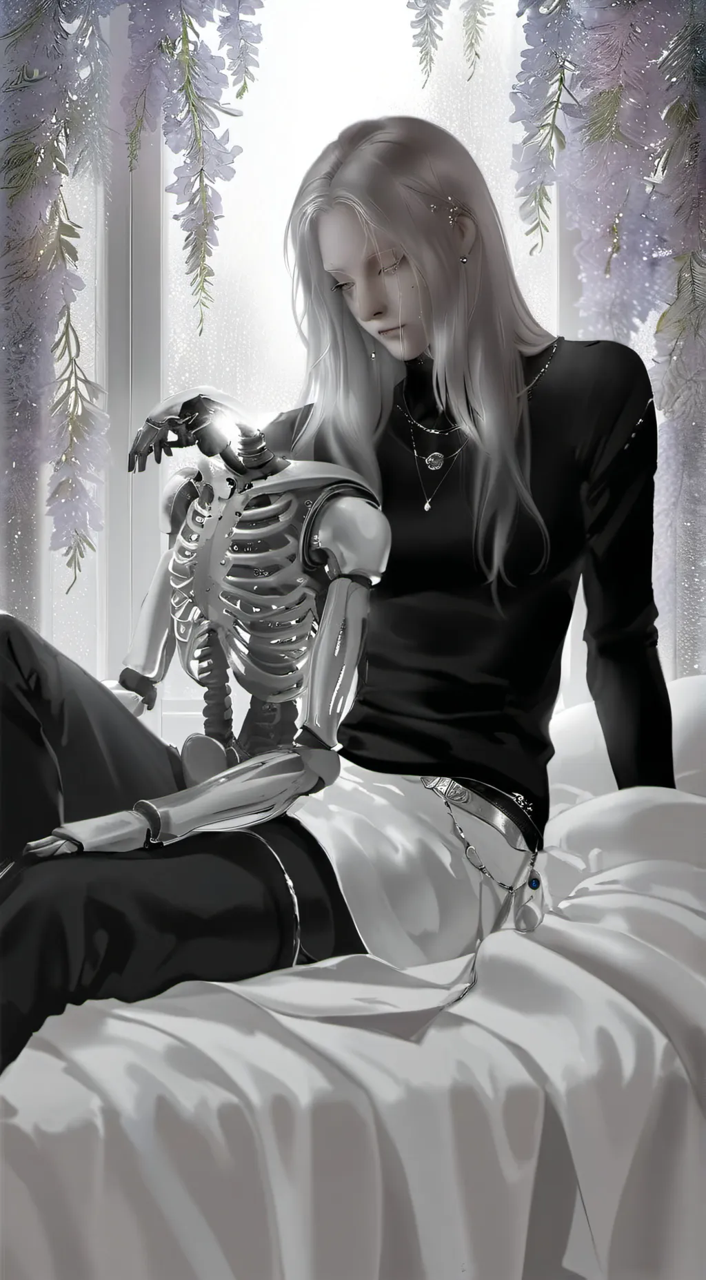 ai character: Aubrie  background