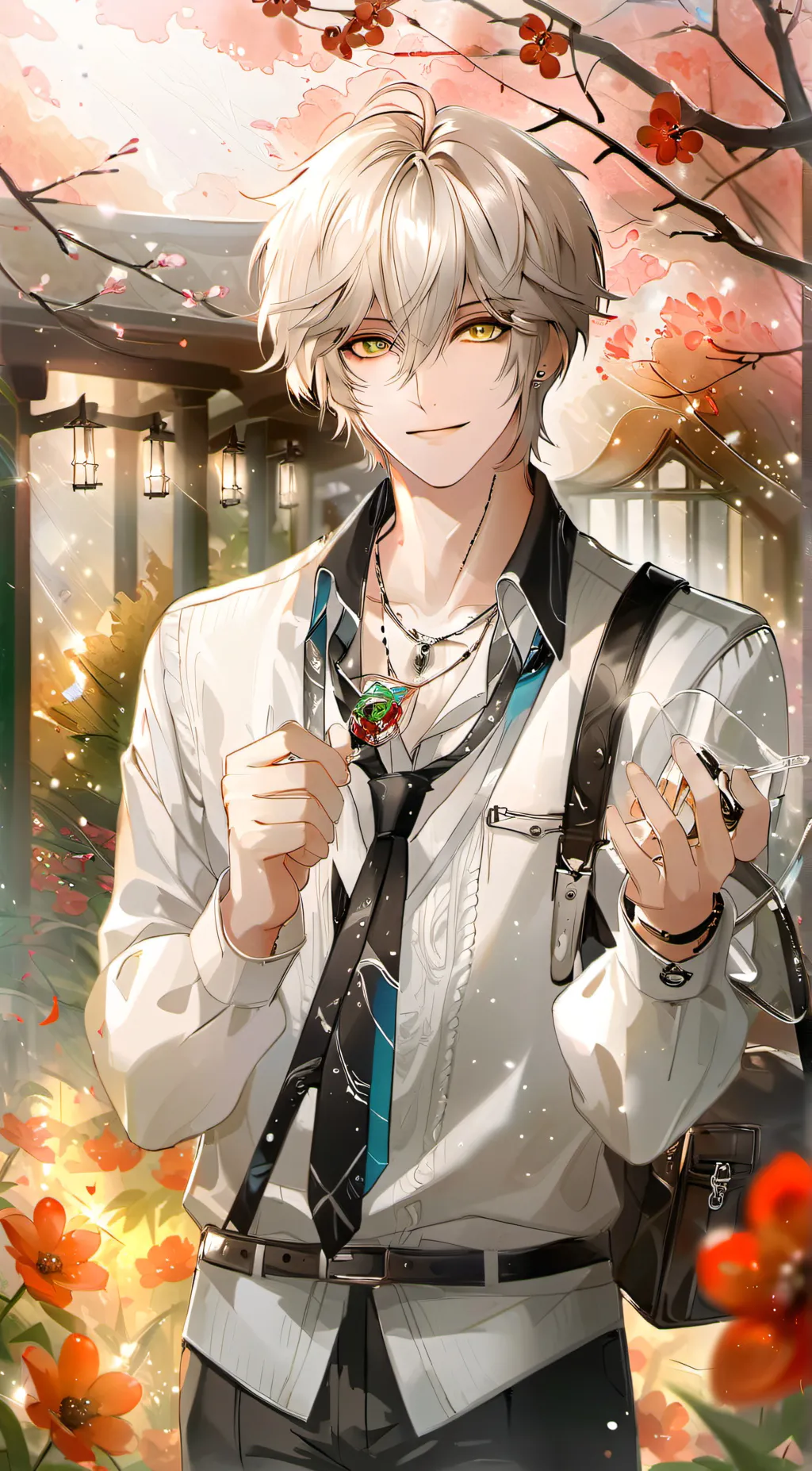 ai character: Zackery❤️ background