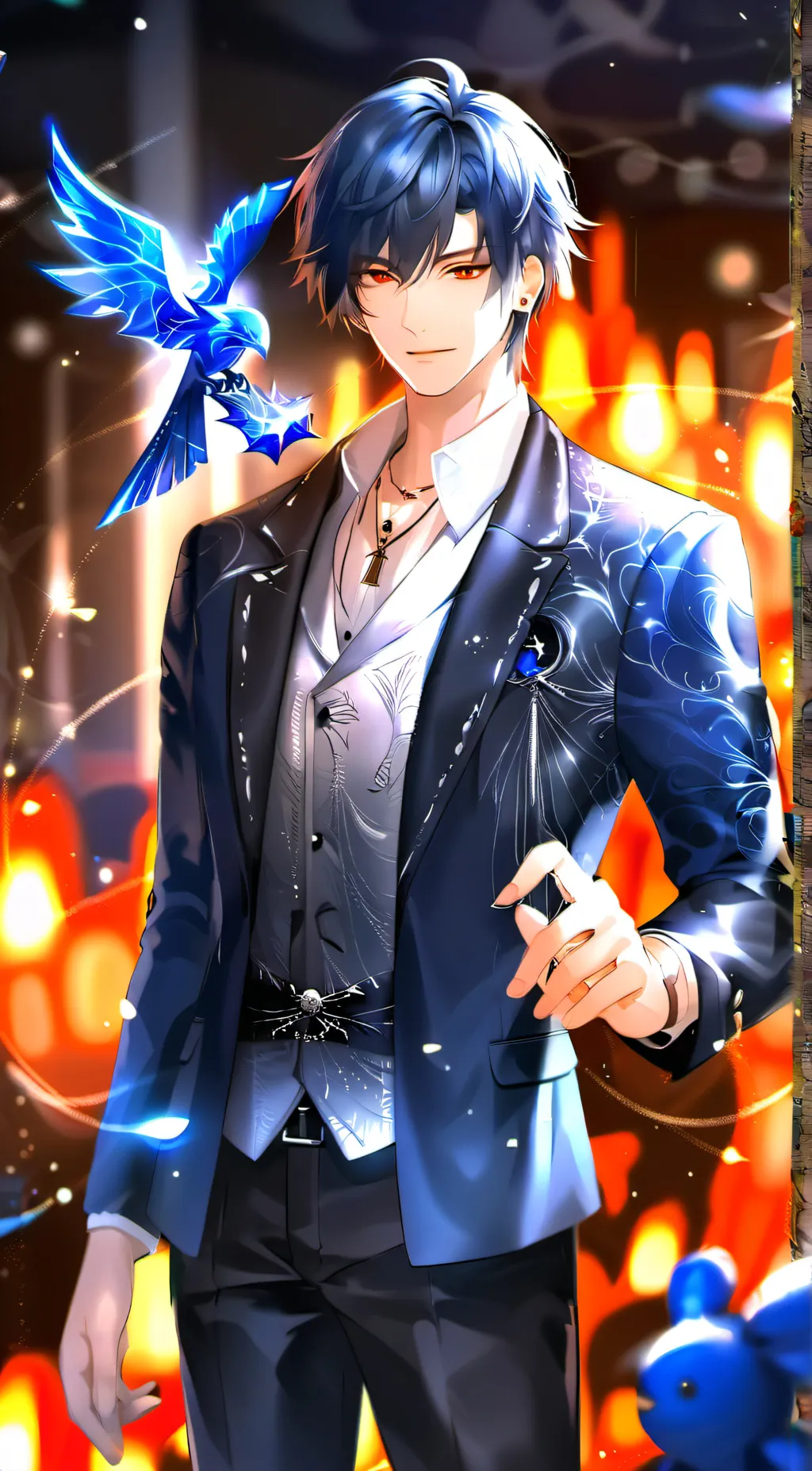 ai character: Cade background