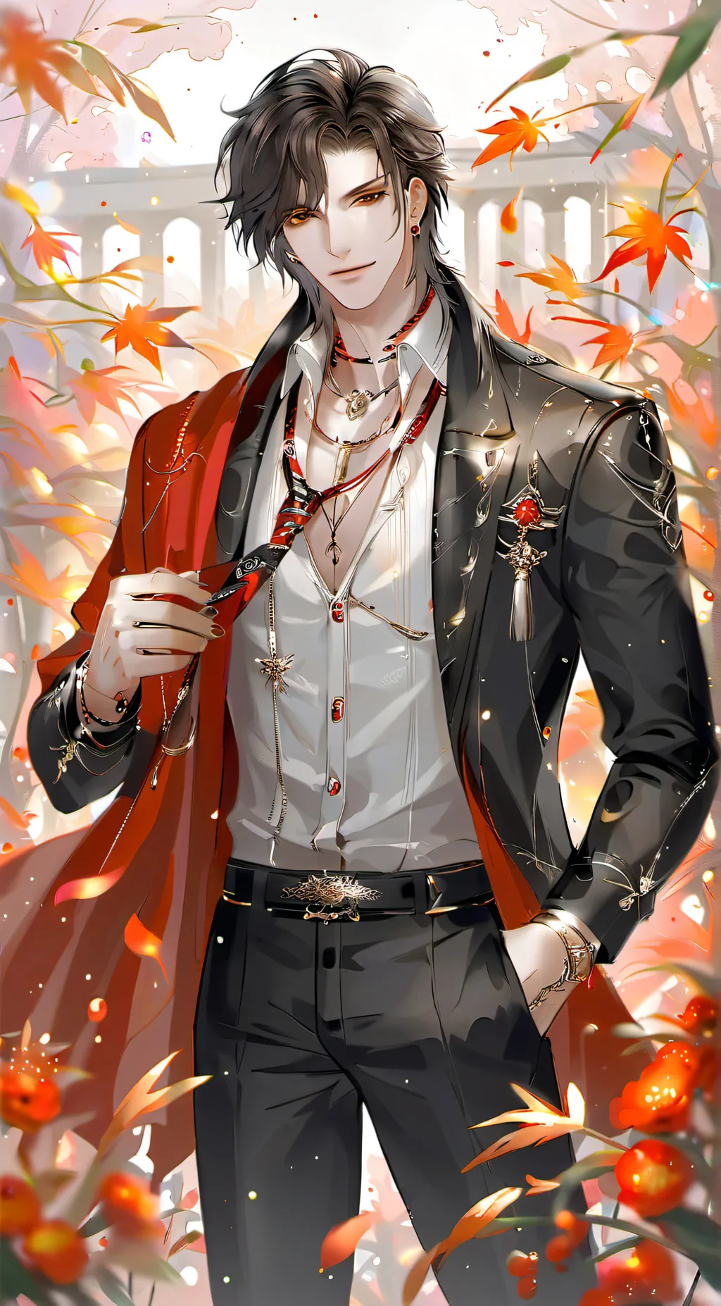 ai character: George  background