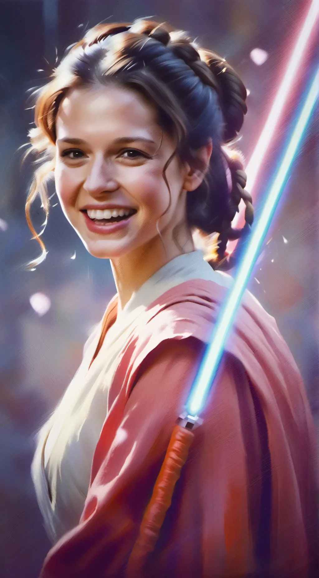 ai character: Padmee. background