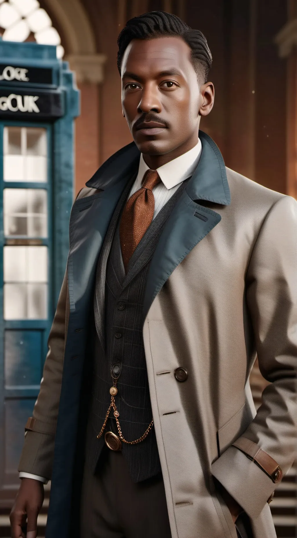 ai character: Fifteenth Doctor  background