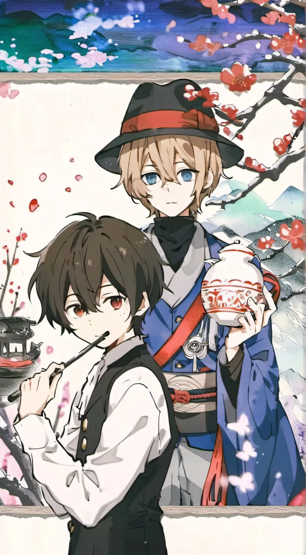 ai character: Akira background