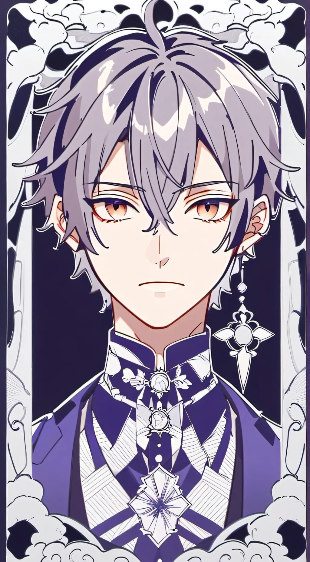 ai character: Alexander  background