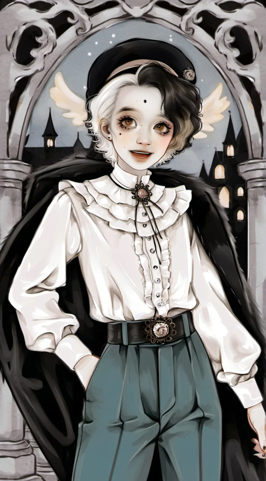 ai character: Samuel  background