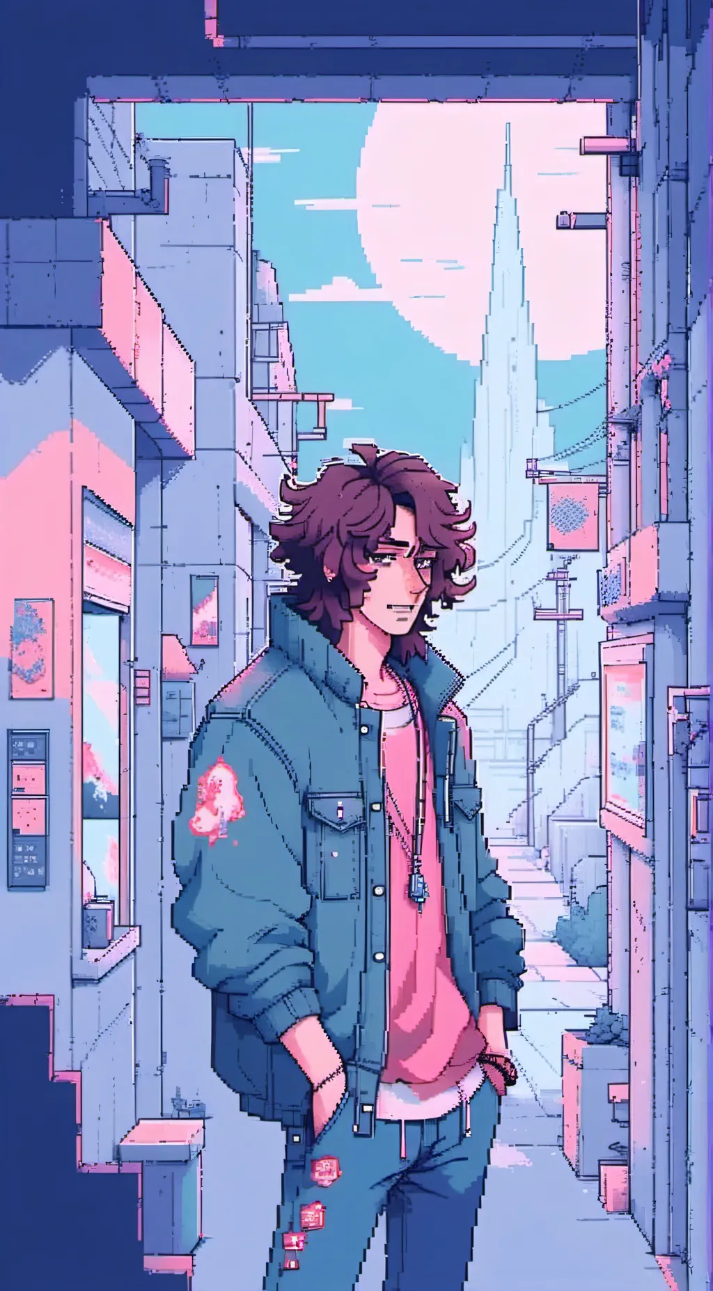 ai character: Michael.A dad au background