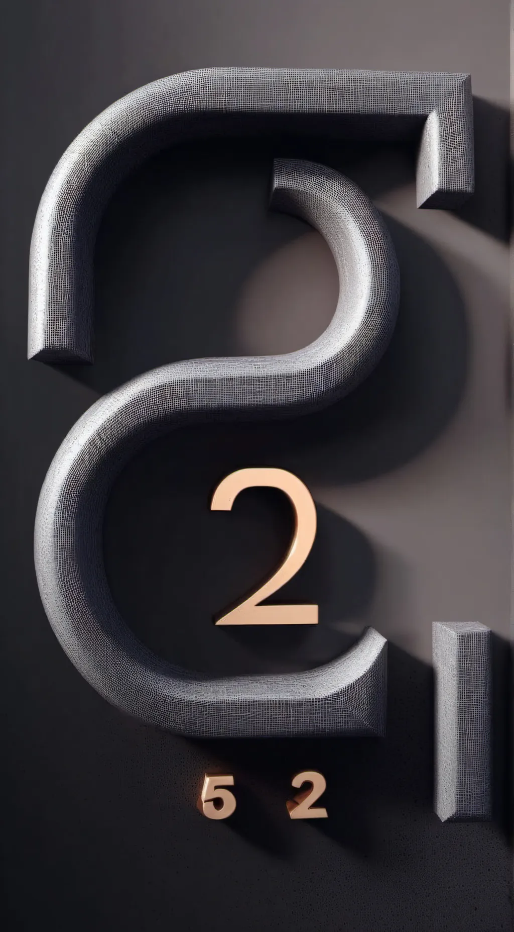 ai character: Numbers & ABC background