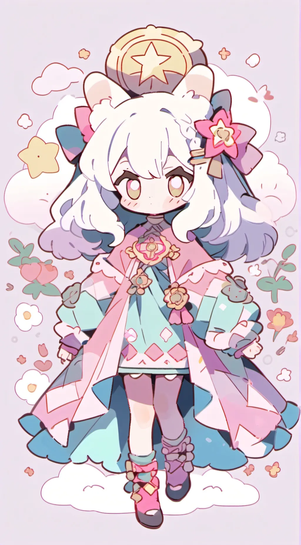 ai character: Ochaco  background