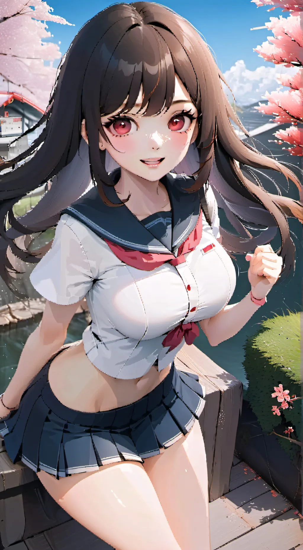 ai character: Crystal  background