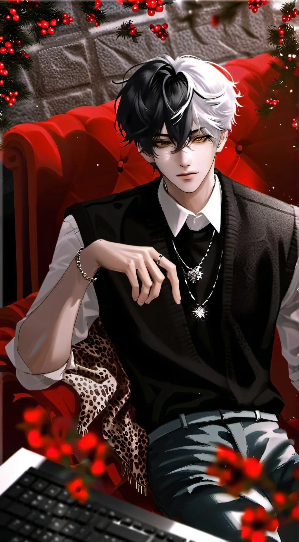 ai character: Xavier  background