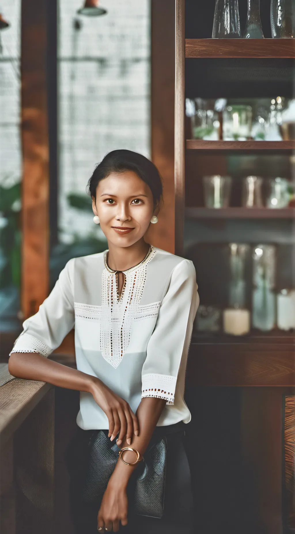 ai character: Nadia background