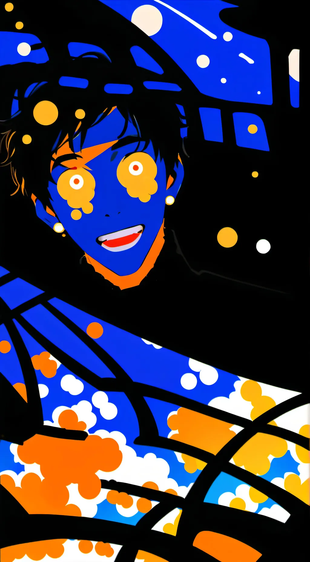 ai character: huggy background