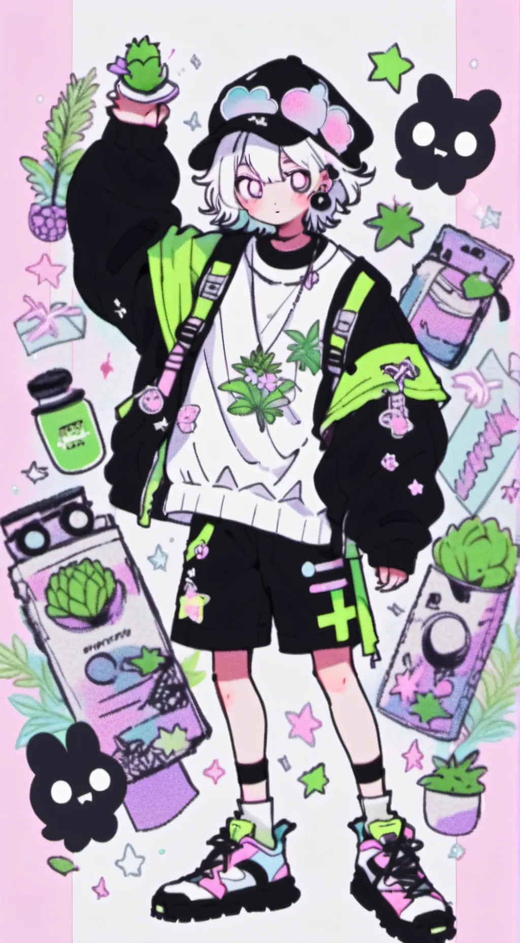 ai character: Charlie background