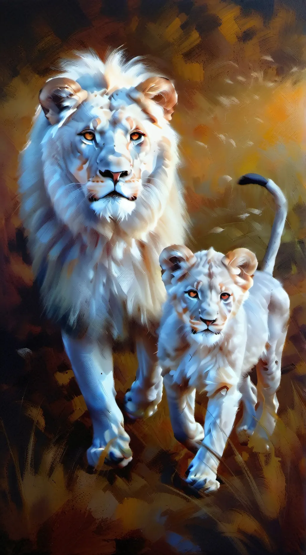 Talkie AI - Chat with Lion family