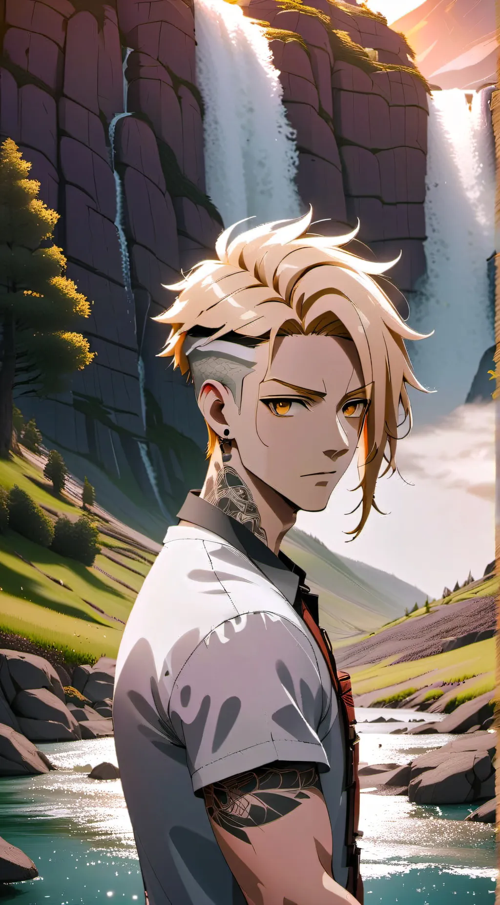 ai character: Tyler  background