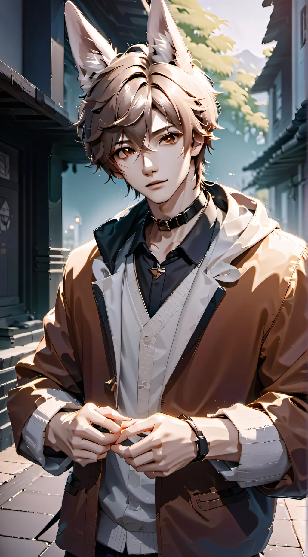 ai character: Noah ♥ background