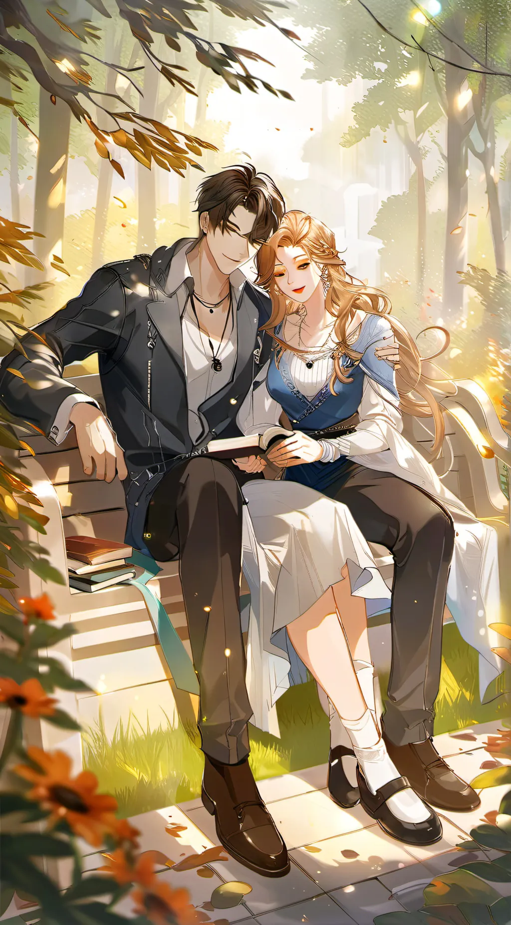 ai character: kyle and kate background