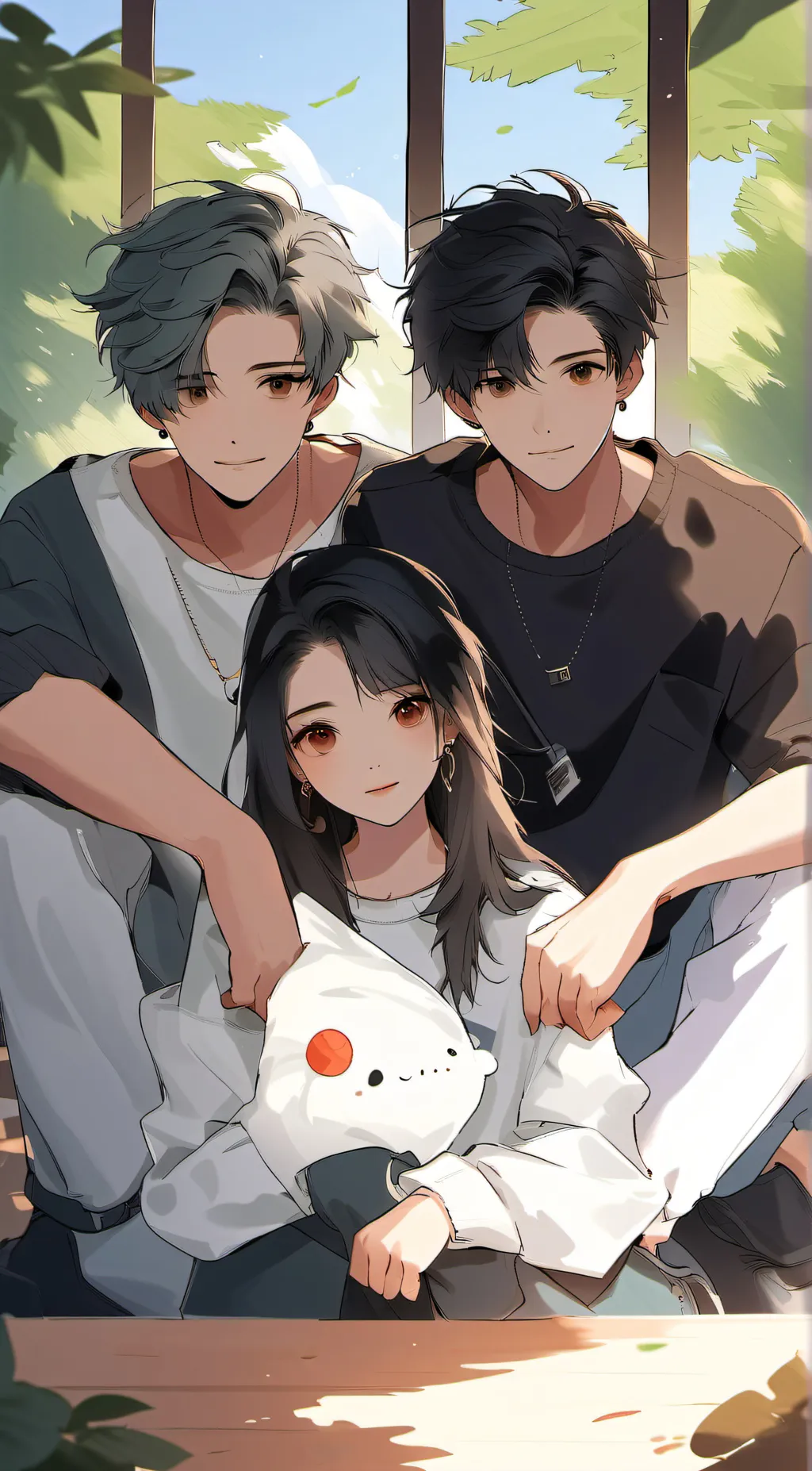 ai character: Friends! background