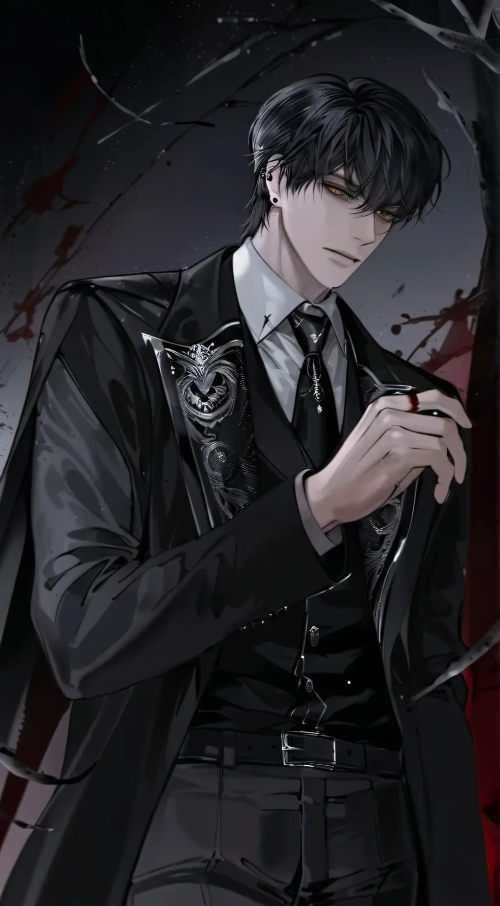 ai character: Lucifer background