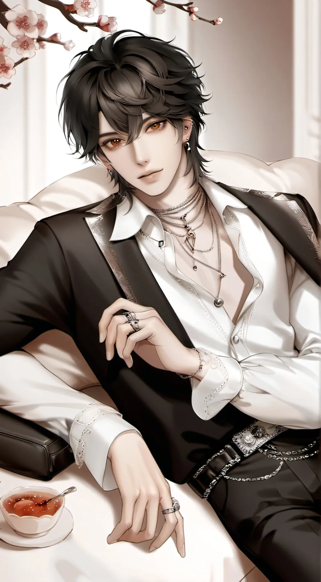 ai character: Yarrow background