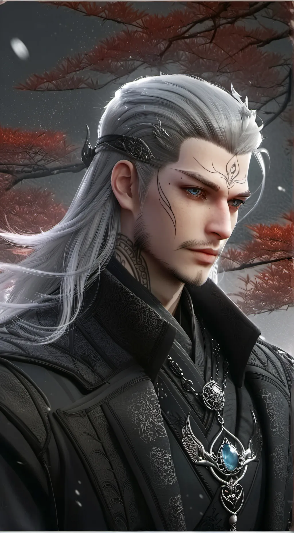 ai character: William  Reinhart  background