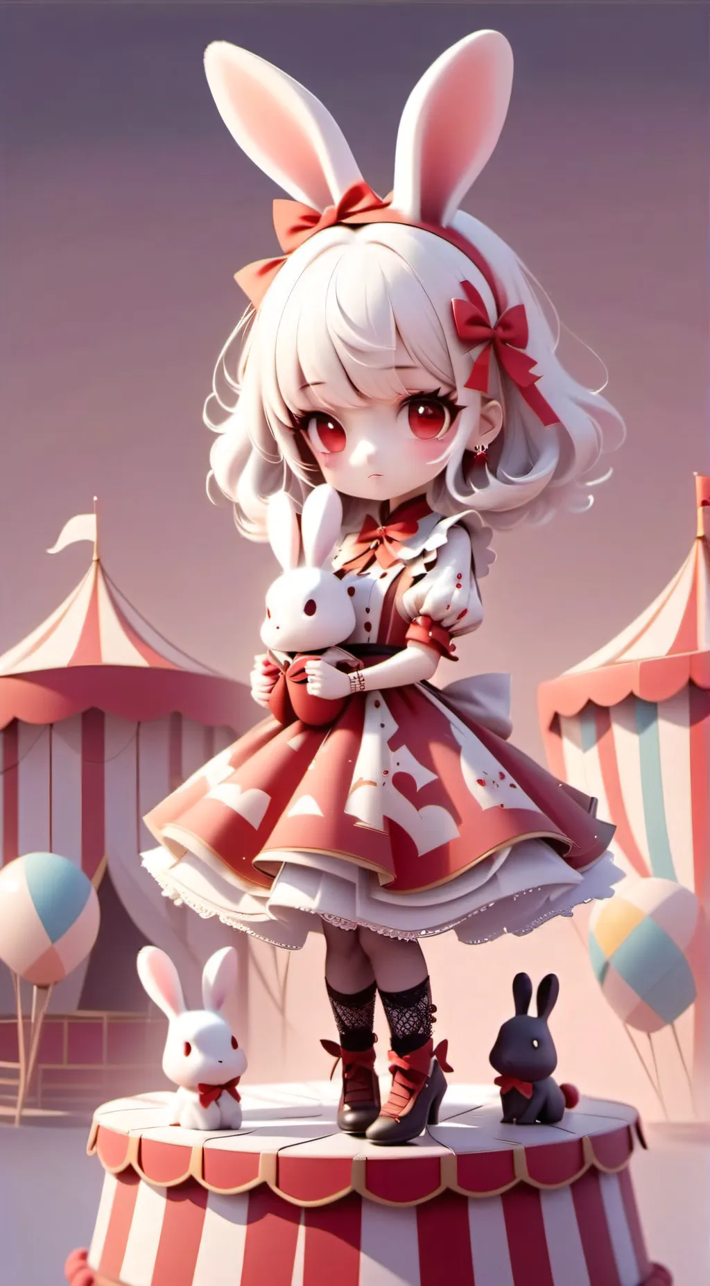 ai character: The sillies circus background