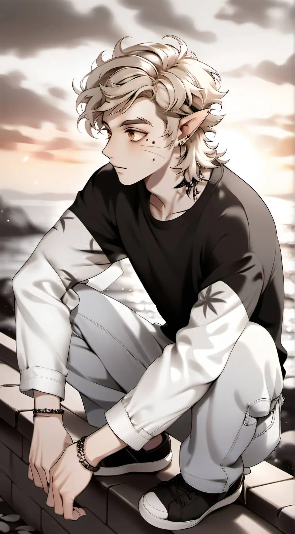 ai character: Hunter Noceda background