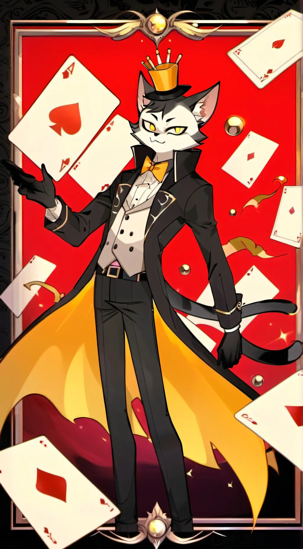 ai character: Huskerdust meme background