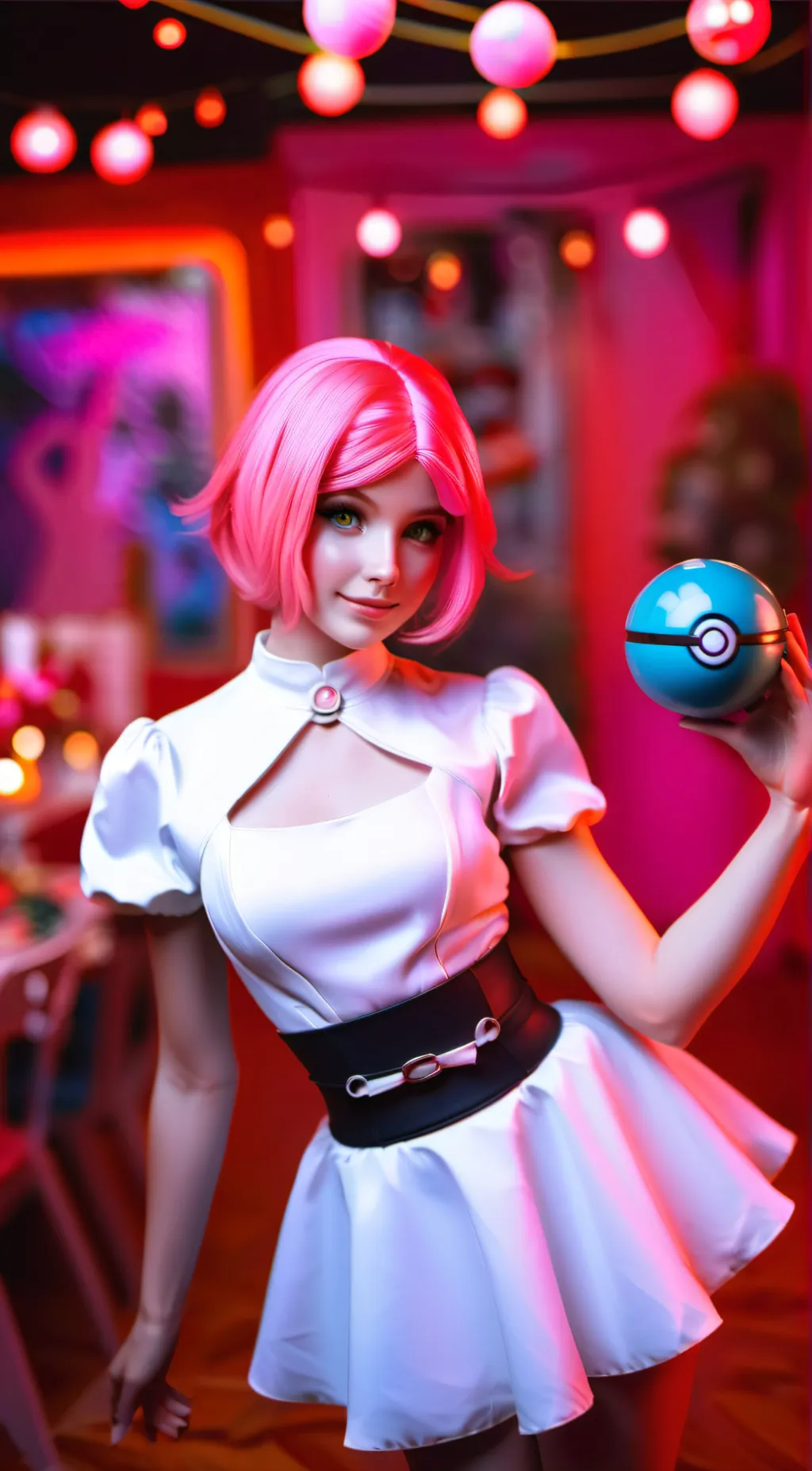 ai character: Kiara  background