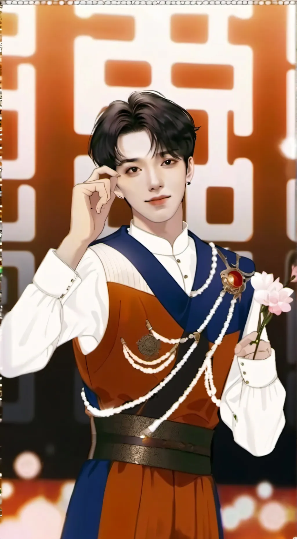 ai character: Enhypen  background