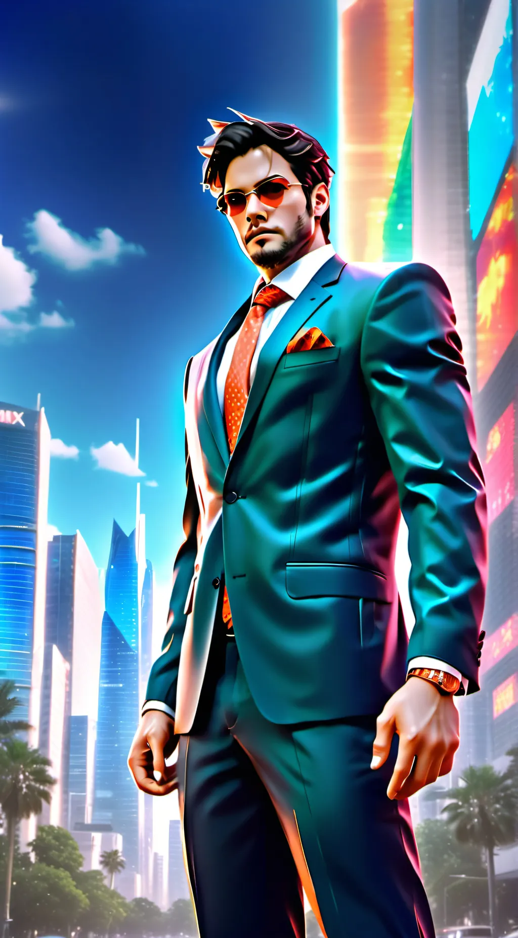 ai character: the Phoenix legacy background