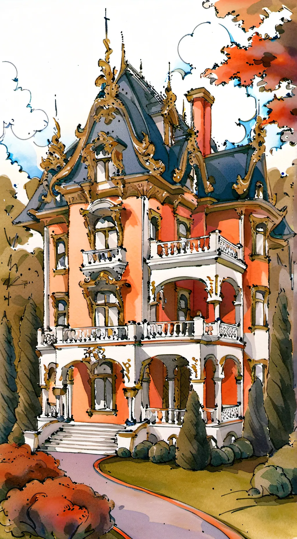 ai character: the vees rug  background