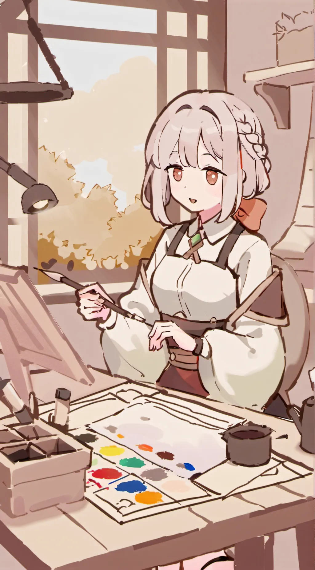 ai character: Emily background