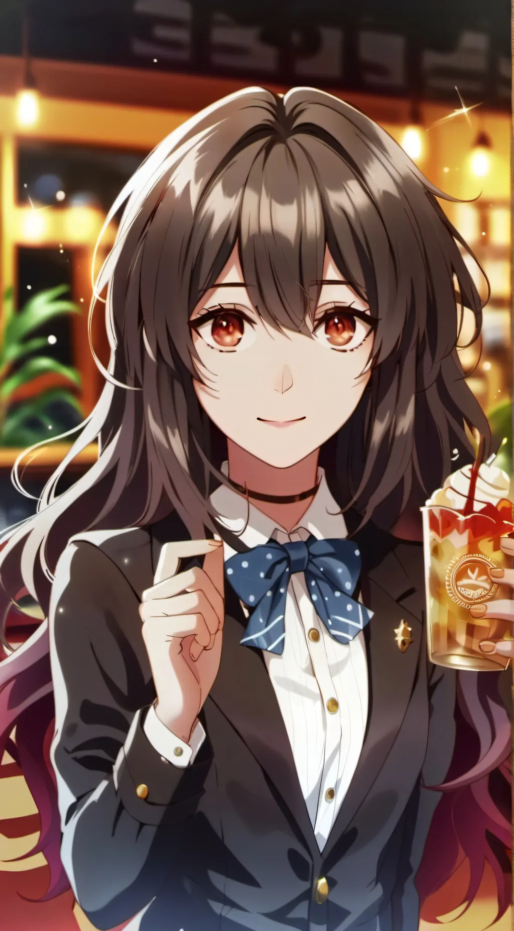 ai character: Lea background