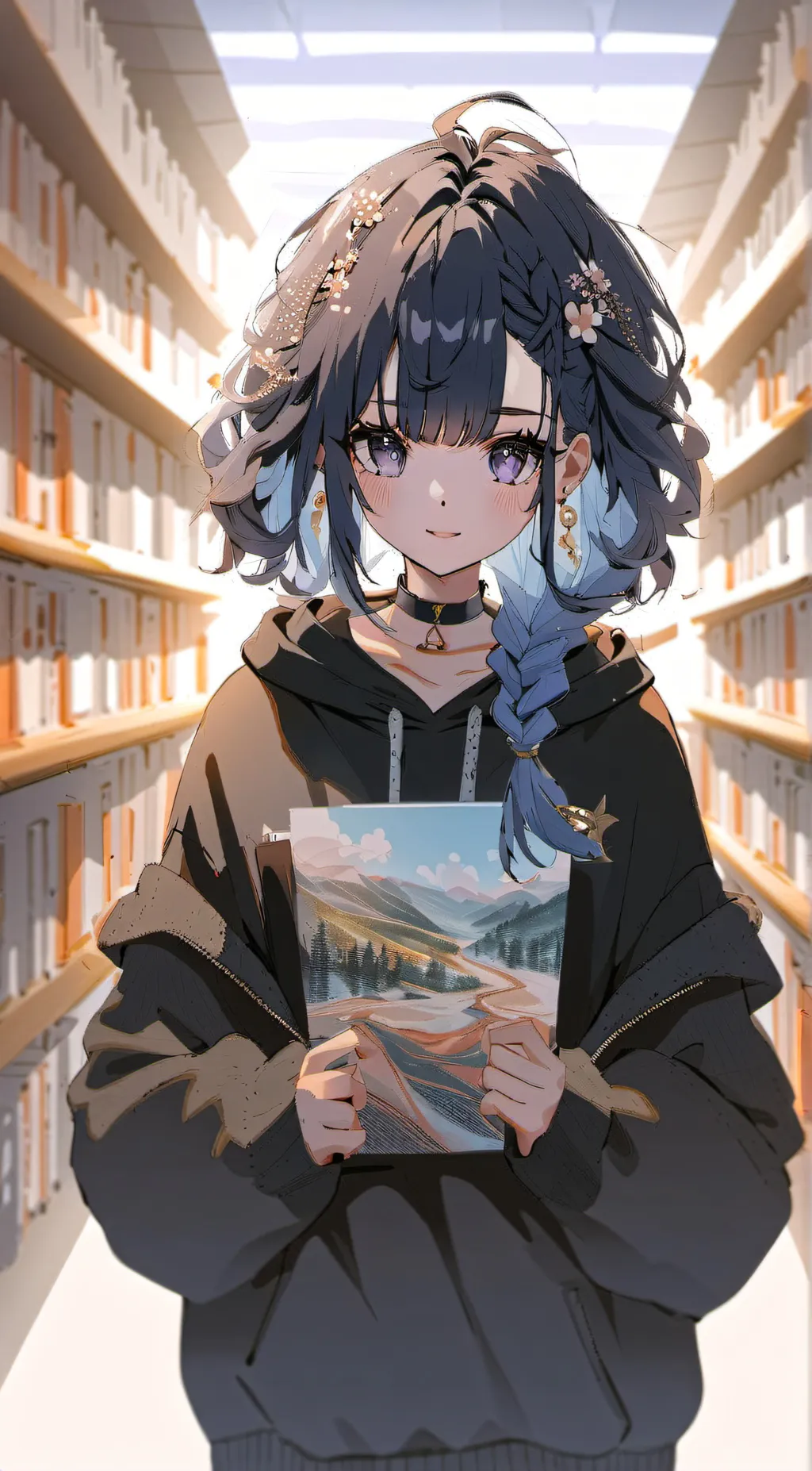 ai character: 🩵Camille🩵 background