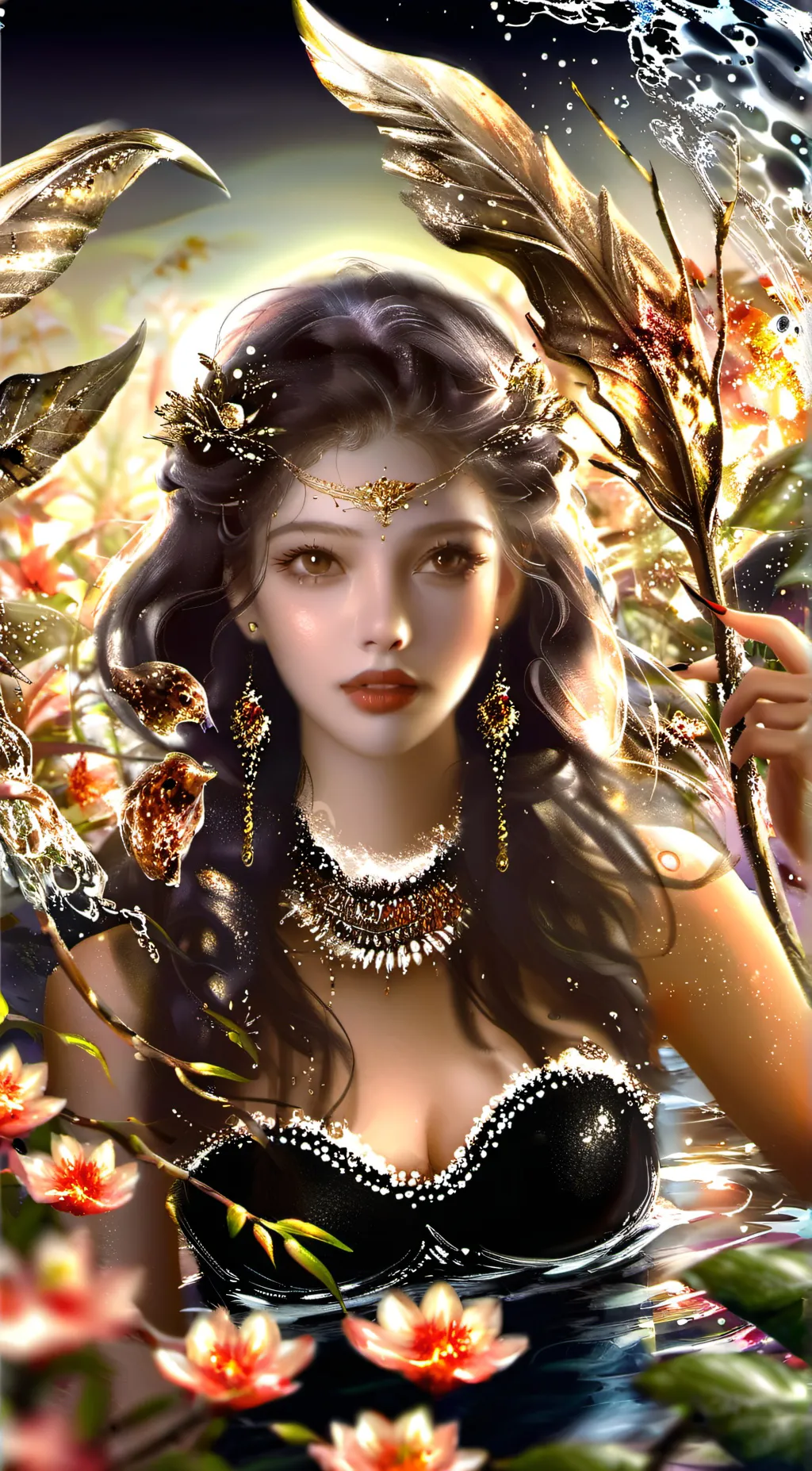 ai character: Mala  background